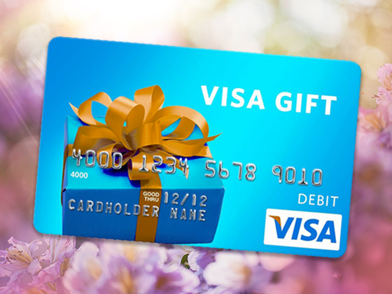 Win a $500 Visa Gift Card!