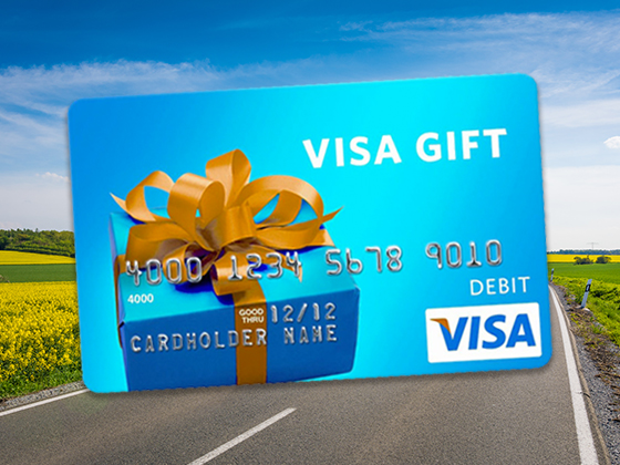 Win a $500 Visa Gift Card!